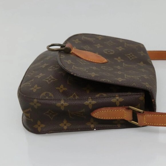 LOUIS VUITTON Monogram Saint Cloud GM Shoulder Bag M51242 LV Auth 141850 - Picture 6 of 16